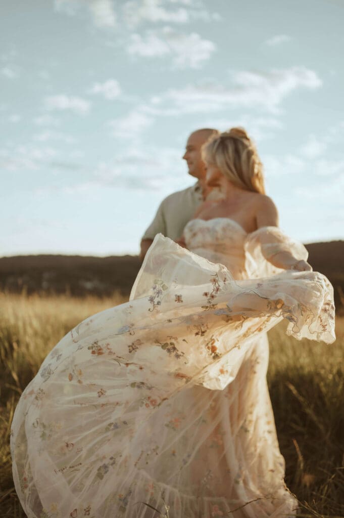 floral dress rental