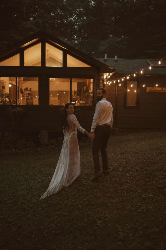 at home wedding in Warwick, NY